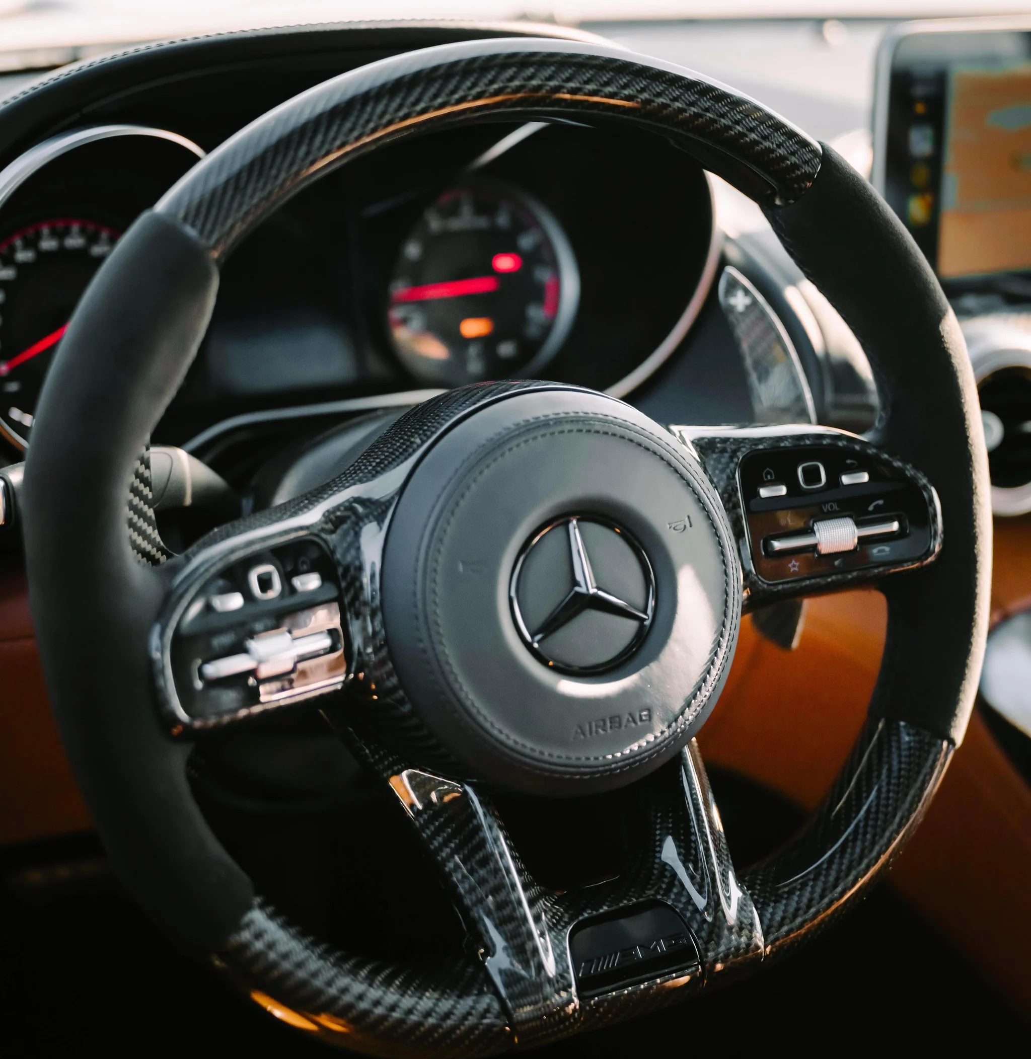 AMG Carbon steering wheel
