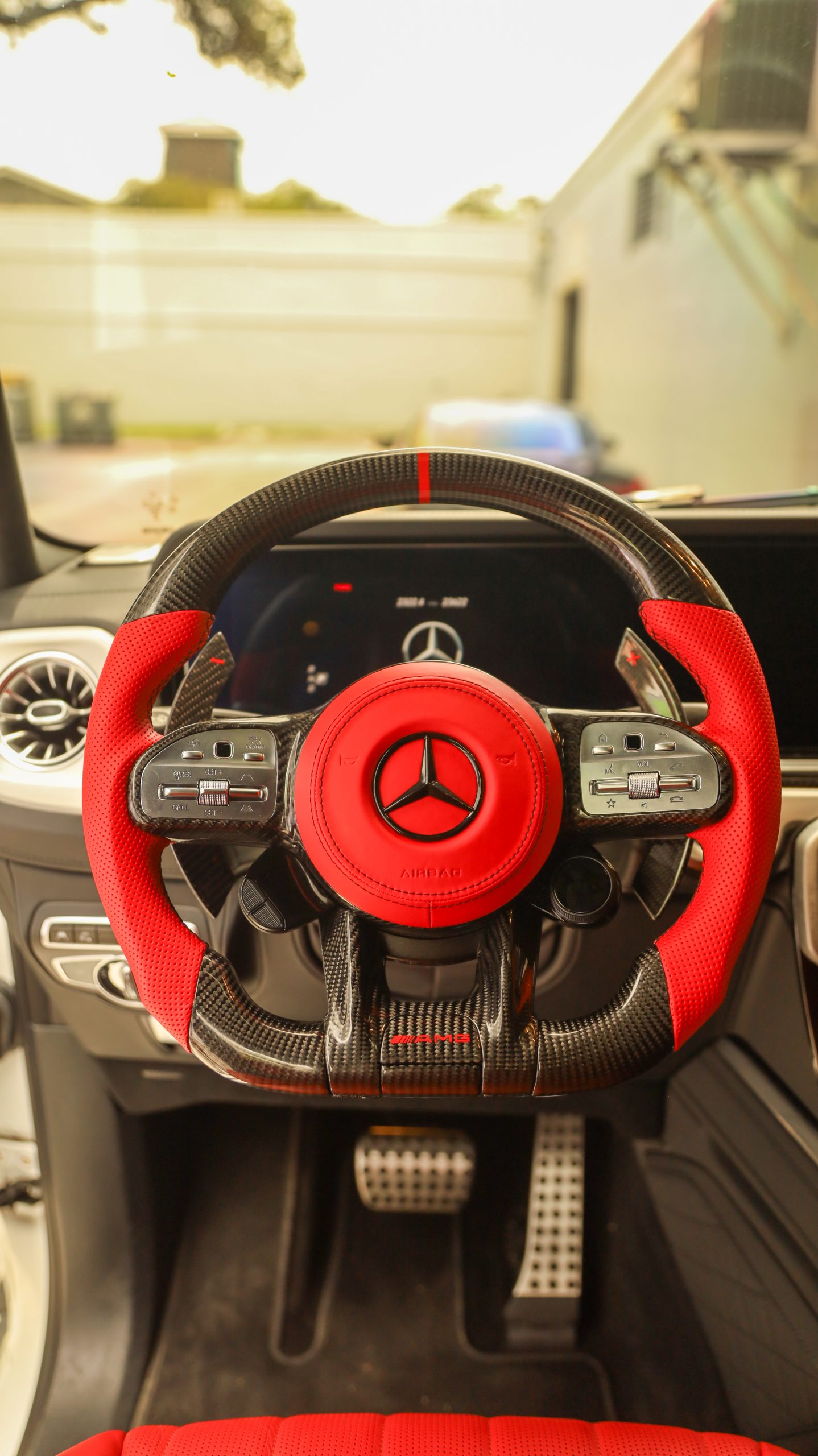 AMG Carbon steering wheel
