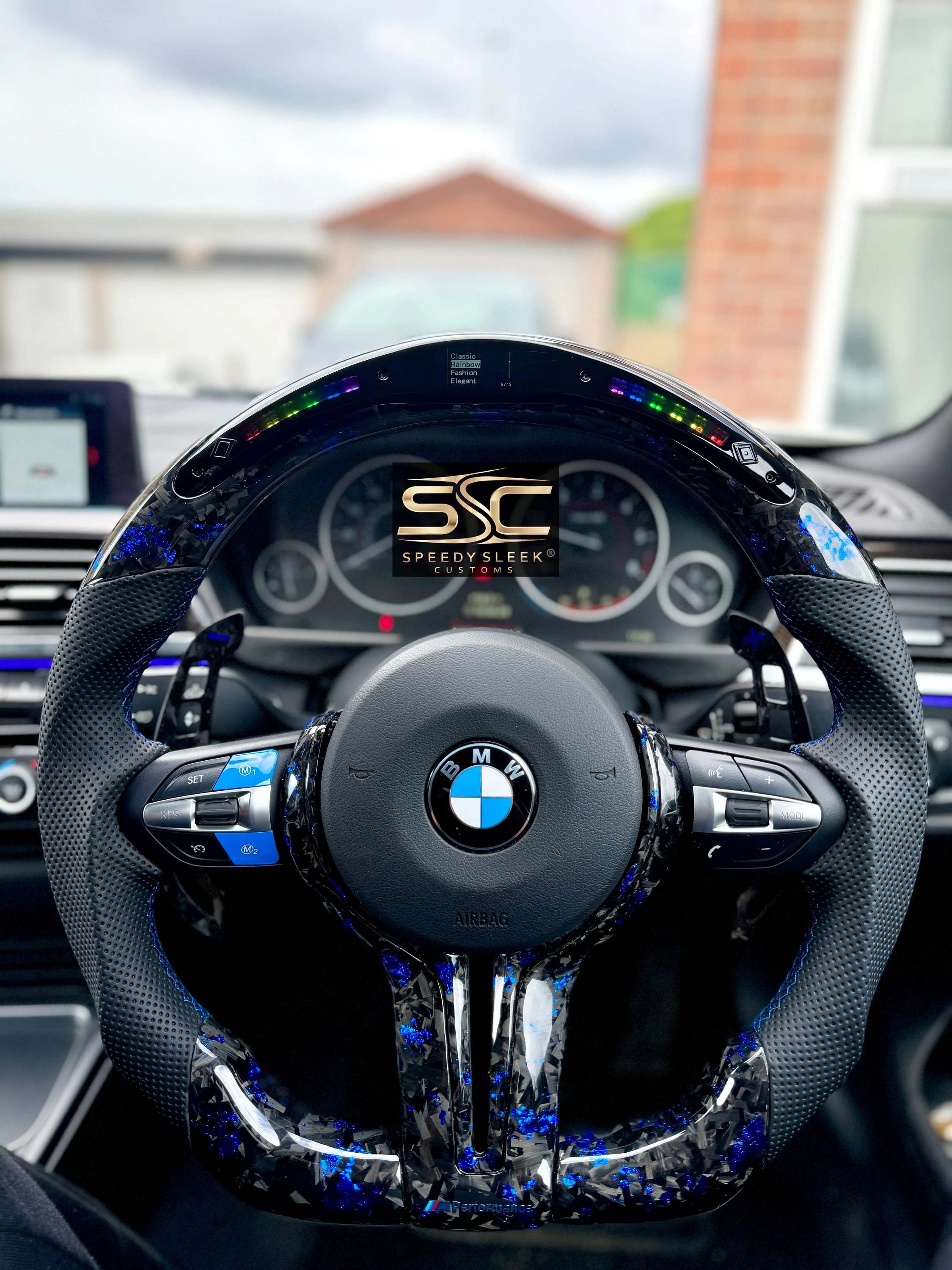 BMW Carbon steering wheel