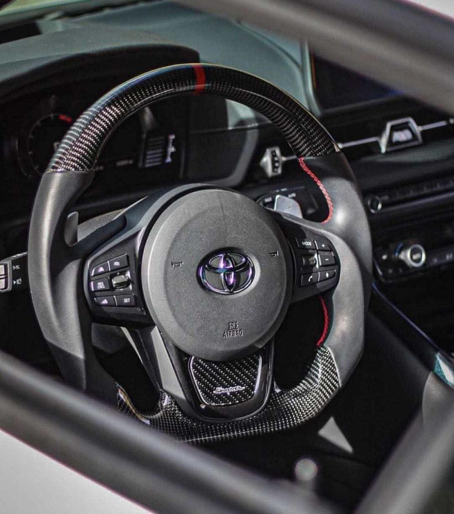 Supra Carbon steering wheel